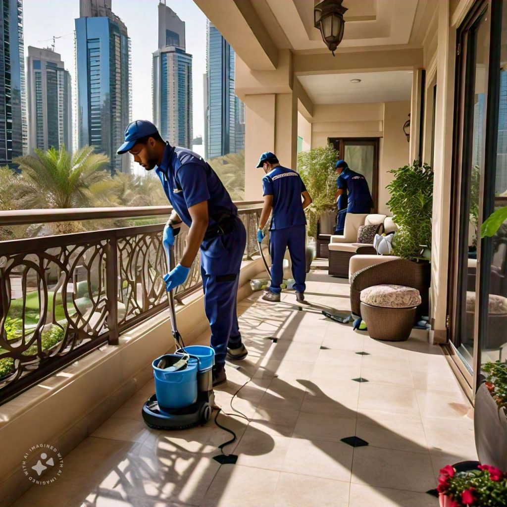 Get expert balcony cleaning services in Dubai with Noor Al Nada. We offer deep cleaning, dust removal, and furniture